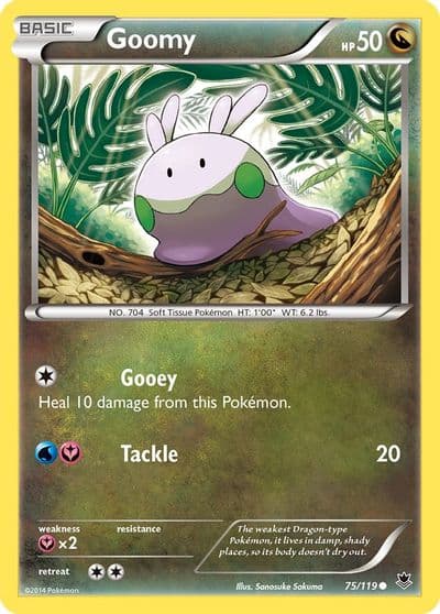 Goomy XY - Phantom Forces Pokemon card