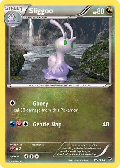 Sliggoo XY - Phantom Forces Pokemon card