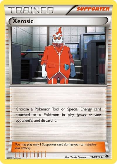 Xerosic XY - Phantom Forces Pokemon card