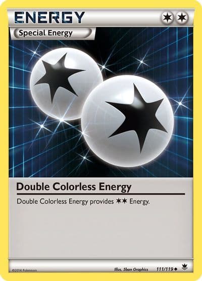 Double Colorless Energy XY - Phantom Forces Pokemon card