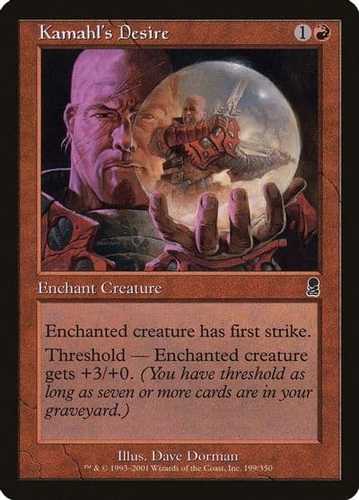 Kamahls Desire Odyssey Magic card