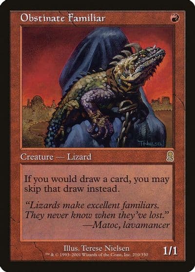 Obstinate Familiar Odyssey Magic card