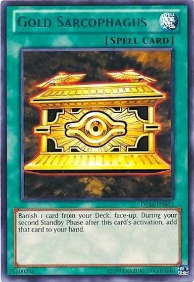 Gold Sarcophagus Blue Duelist League Promo Yu-Gi-Oh! card