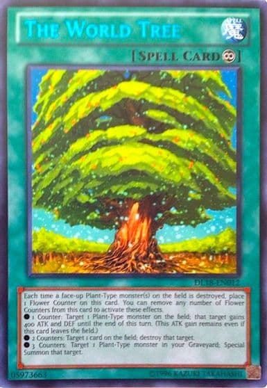 The World Tree Blue Duelist League Promo Yu-Gi-Oh! card