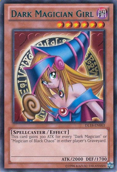 Dark Magician Girl Green Duelist League Promo Yu-Gi-Oh! card