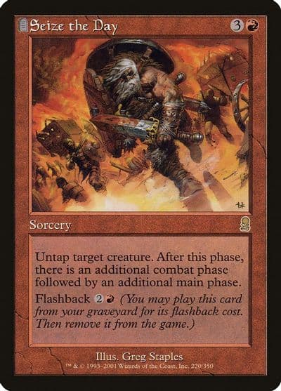 Seize the Day Odyssey Magic card