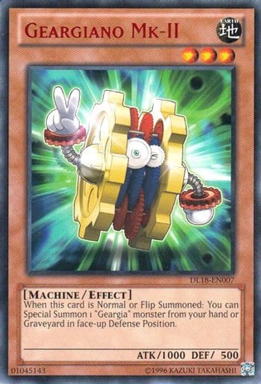 Geargiano Mk II Red Duelist League Promo Yu-Gi-Oh! card