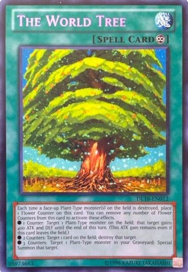 The World Tree Purple Duelist League Promo Yu-Gi-Oh! card