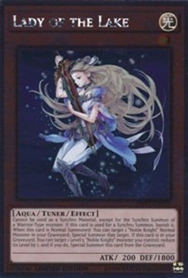 Lady of the Lake Noble Knights of the Round Table Box Set Yu-Gi-Oh! card