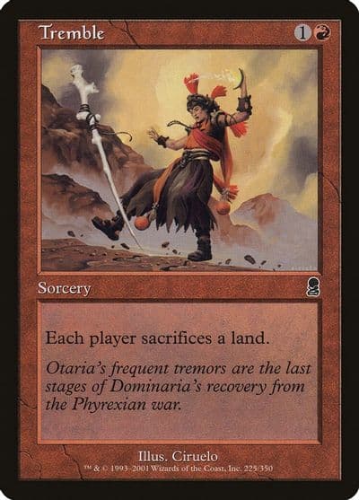 Tremble Odyssey Magic card