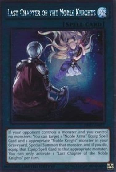 Last Chapter of the Noble Knights Noble Knights of the Round Table Box Set Yu-Gi-Oh! card