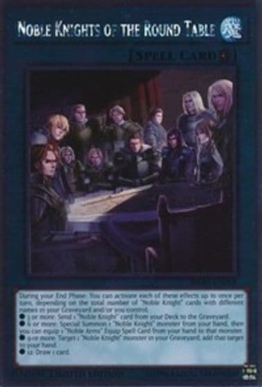 Noble Knights of the Round Table Noble Knights of the Round Table Box Set Yu-Gi-Oh! card
