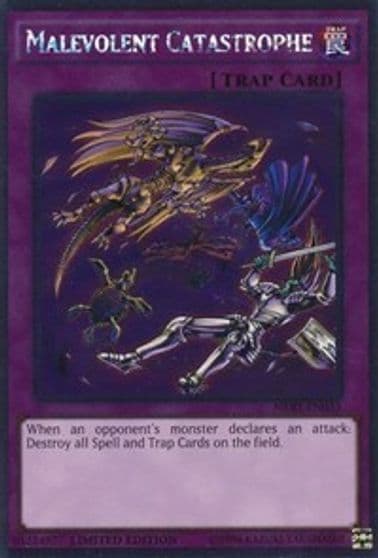 Malevolent Catastrophe Noble Knights of the Round Table Box Set Yu-Gi-Oh! card