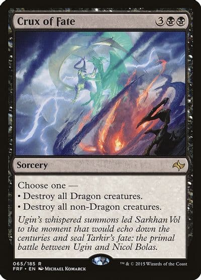 Crux of Fate Fate Reforged Magic card