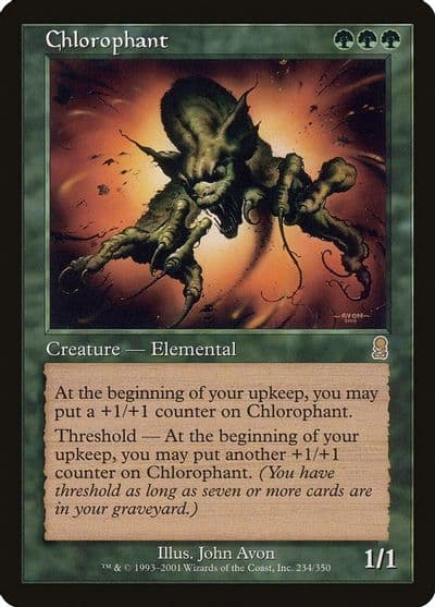 Chlorophant Odyssey Magic card
