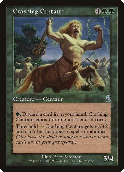 Crashing Centaur Odyssey Magic card