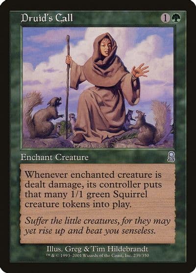 Druids Call Odyssey Magic card