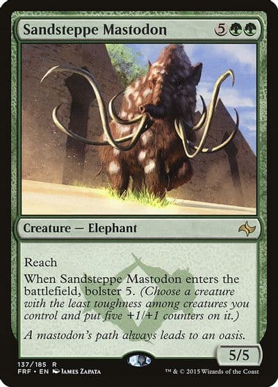Sandsteppe Mastodon Fate Reforged Magic card