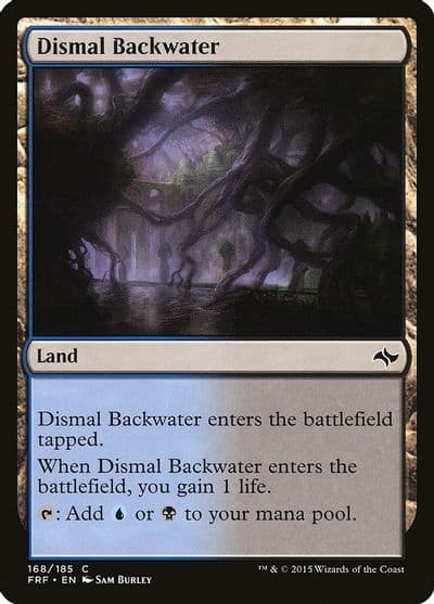Dismal Backwater Fate Reforged Magic card