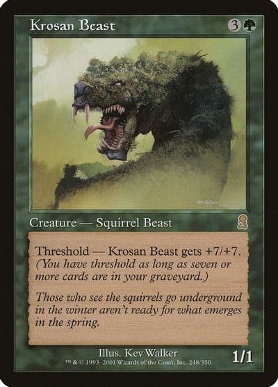 Krosan Beast Odyssey Magic card