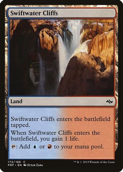 Swiftwater Cliffs Fate Reforged Magic card