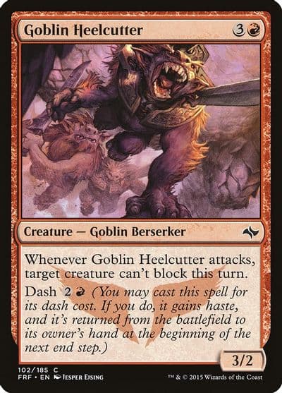 Goblin Heelcutter Fate Reforged Magic card