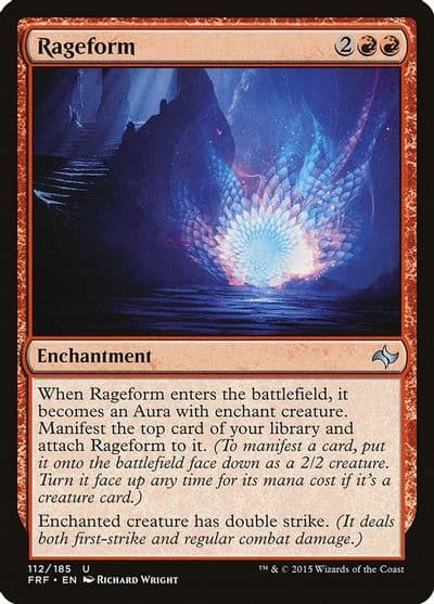 Rageform Fate Reforged Magic card