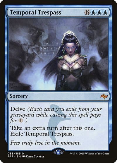 Temporal Trespass Fate Reforged Magic card