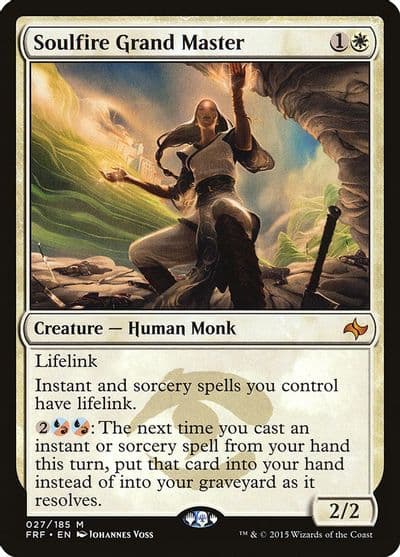 Soulfire Grand Master Fate Reforged Magic card