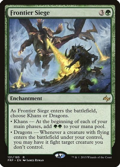 Frontier Siege Fate Reforged Magic card