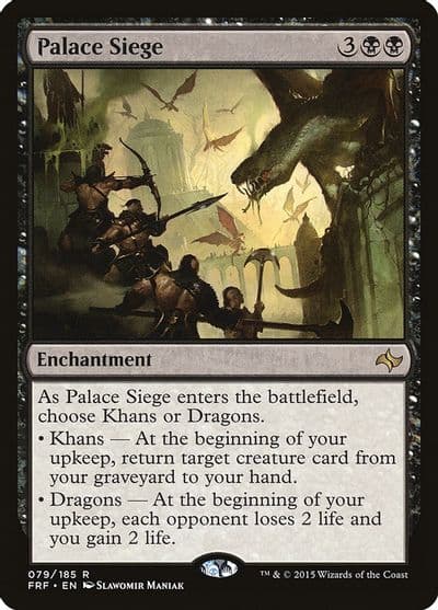 Palace Siege Fate Reforged Magic card