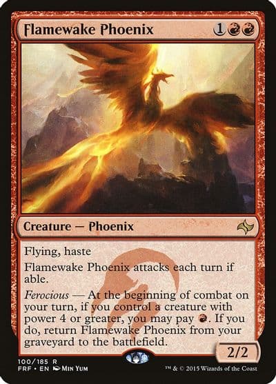 Flamewake Phoenix Fate Reforged Magic card