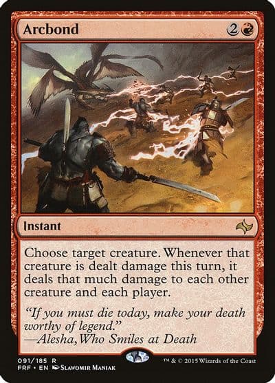 Arcbond Fate Reforged Magic card