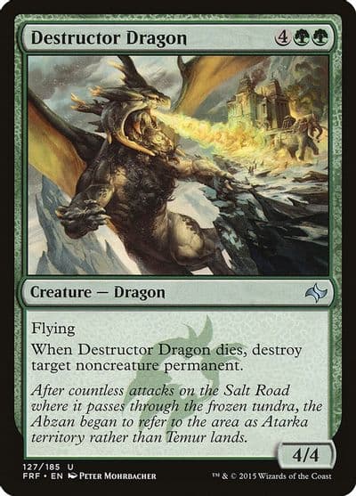 Destructor Dragon Fate Reforged Magic card
