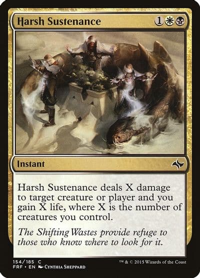 Harsh Sustenance Fate Reforged Magic card