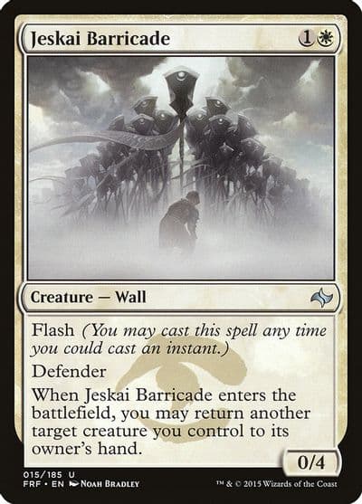 Jeskai Barricade Fate Reforged Magic card