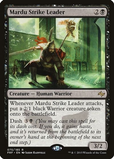 Mardu Strike Leader Fate Reforged Magic card
