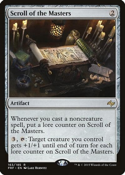 Scroll of the Masters Fate Reforged Magic card