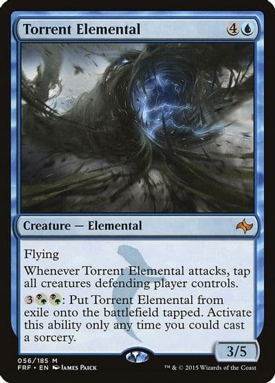 Torrent Elemental Fate Reforged Magic card