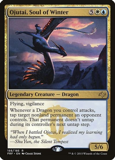 Ojutai Soul of Winter Fate Reforged Magic card