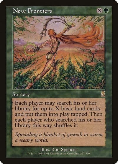New Frontiers Odyssey Magic card