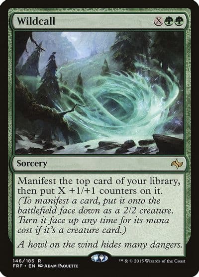 Wildcall Fate Reforged Magic card