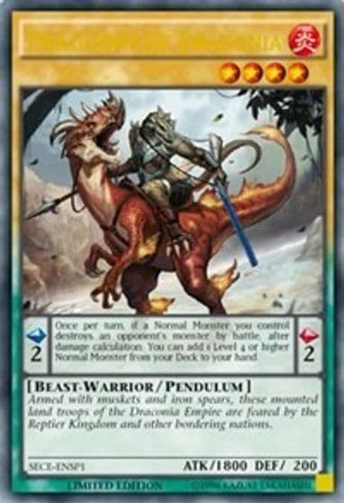 Dragoons of Draconia SECE ENSP1 Secrets of Eternity Yu-Gi-Oh! card