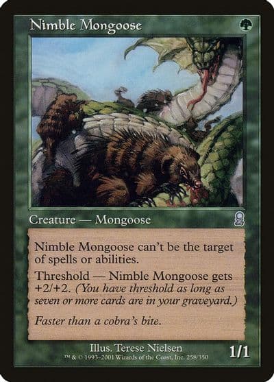 Nimble Mongoose Odyssey Magic card