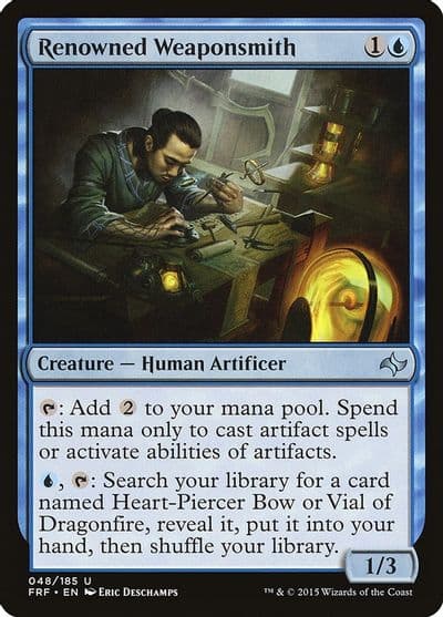 Renowned Weaponsmith Fate Reforged Magic card