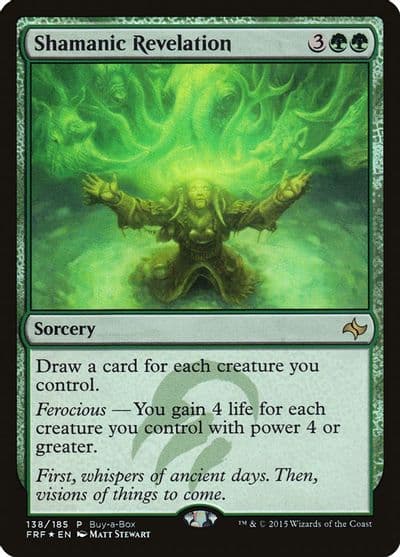 Shamanic Revelation Buy-A-Box Promos Magic card