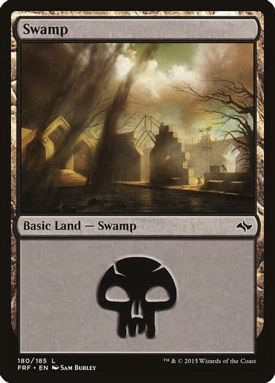 Swamp 180 Fate Reforged Magic card