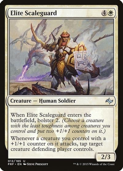 Elite Scaleguard Fate Reforged Magic card