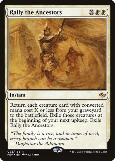 Rally the Ancestors Fate Reforged Magic card