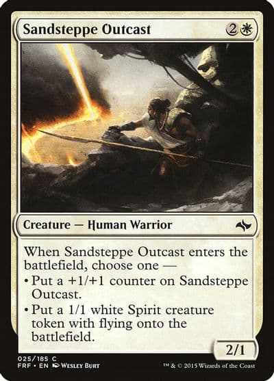 Sandsteppe Outcast Fate Reforged Magic card